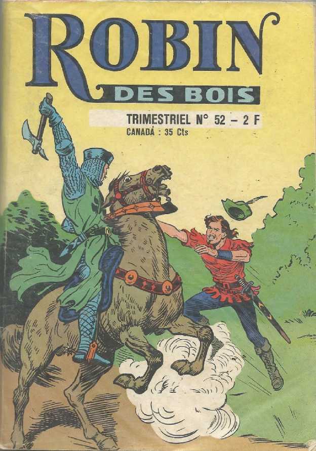 Scan de la Couverture Robin des Bois n 52